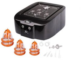 Electronic breast training machine